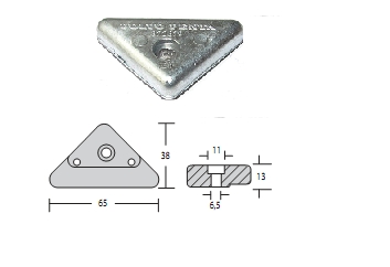 872793 Volvo Penta SX and DP-X Outdrive Triangle (3861583)